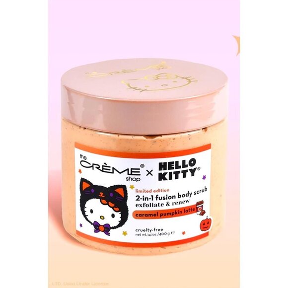 DIONA J HELLO KITTY FUSION BODY SCRUB CARAMEL PUMPKIN LATTE - Picture 1 of 1